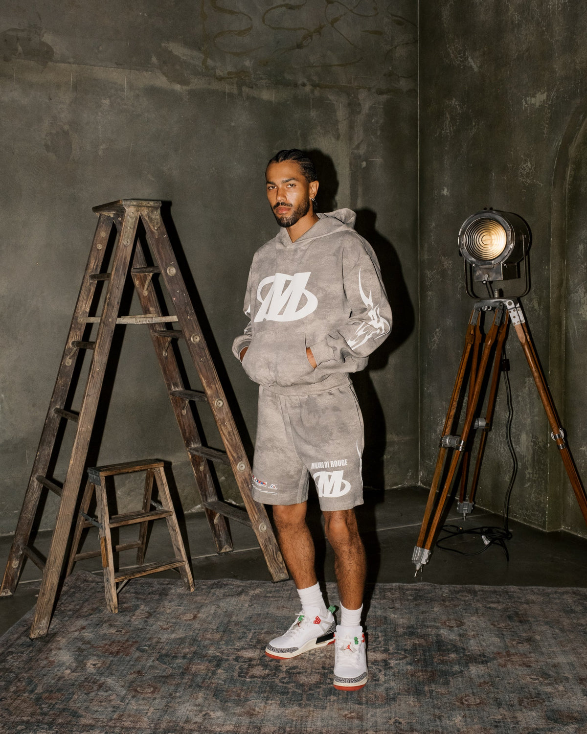 Acid Wash Shorts